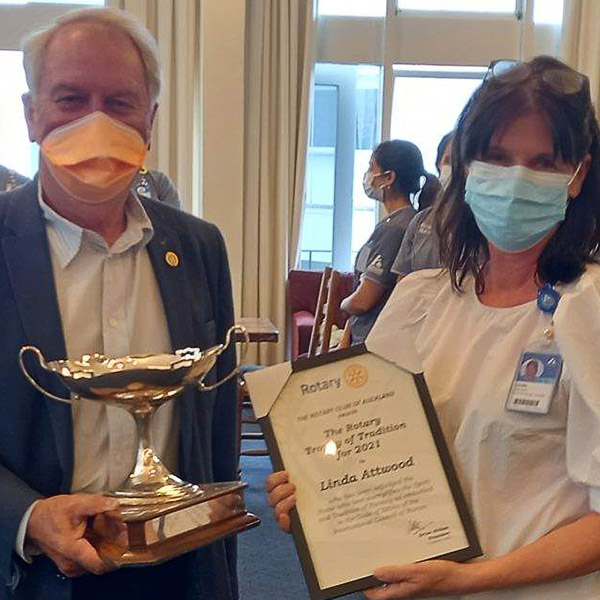Rotary Club of Auckland’s 50th trophy