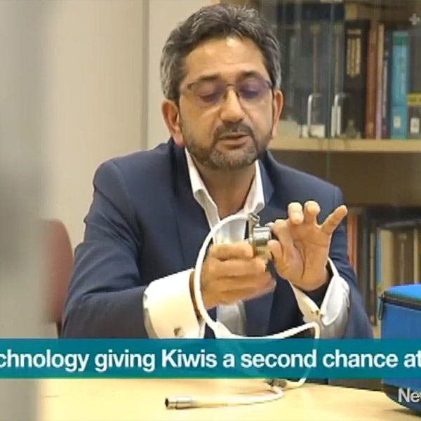 Pioneering heart device saving lives