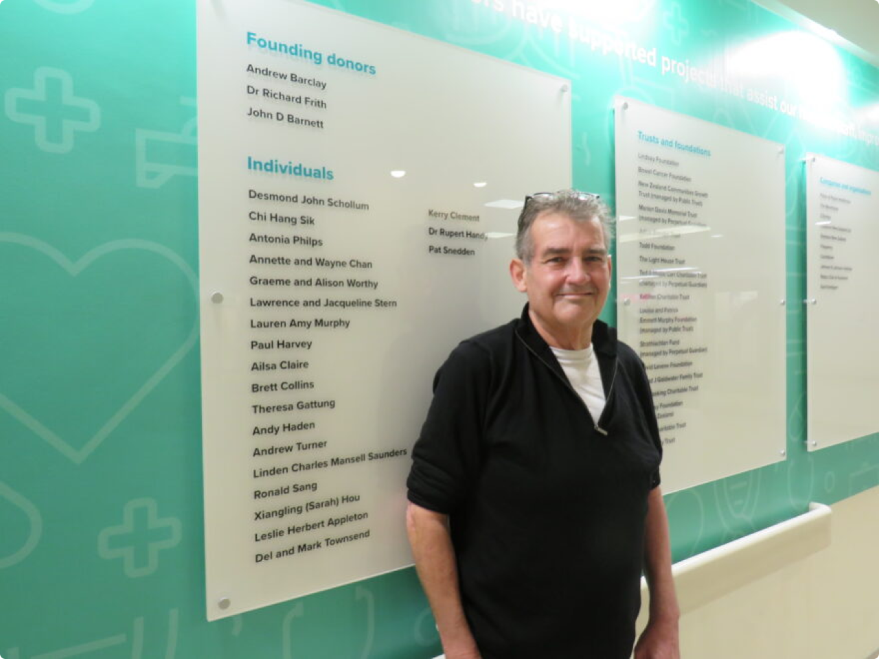 Stroke survivor and fundraiser, Paul Harvey